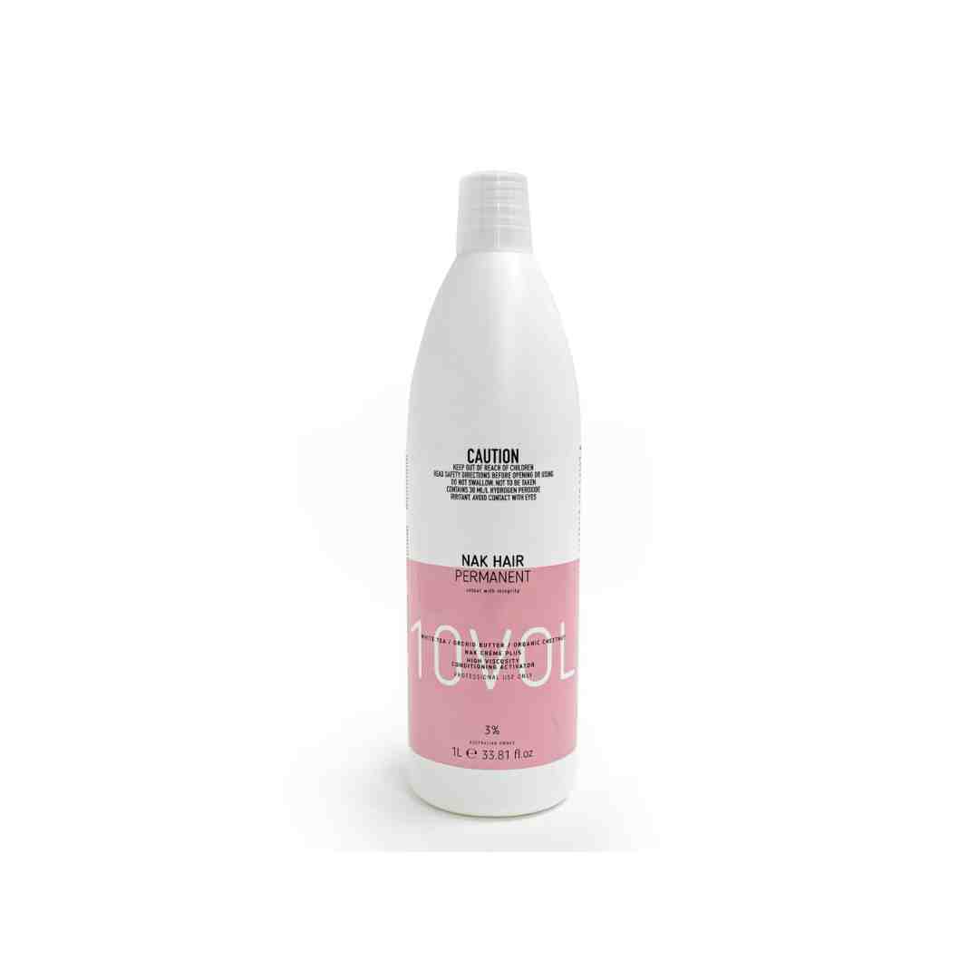 NAK 10Vol Creme Activator 3% 1000ml - Salon Warehouse