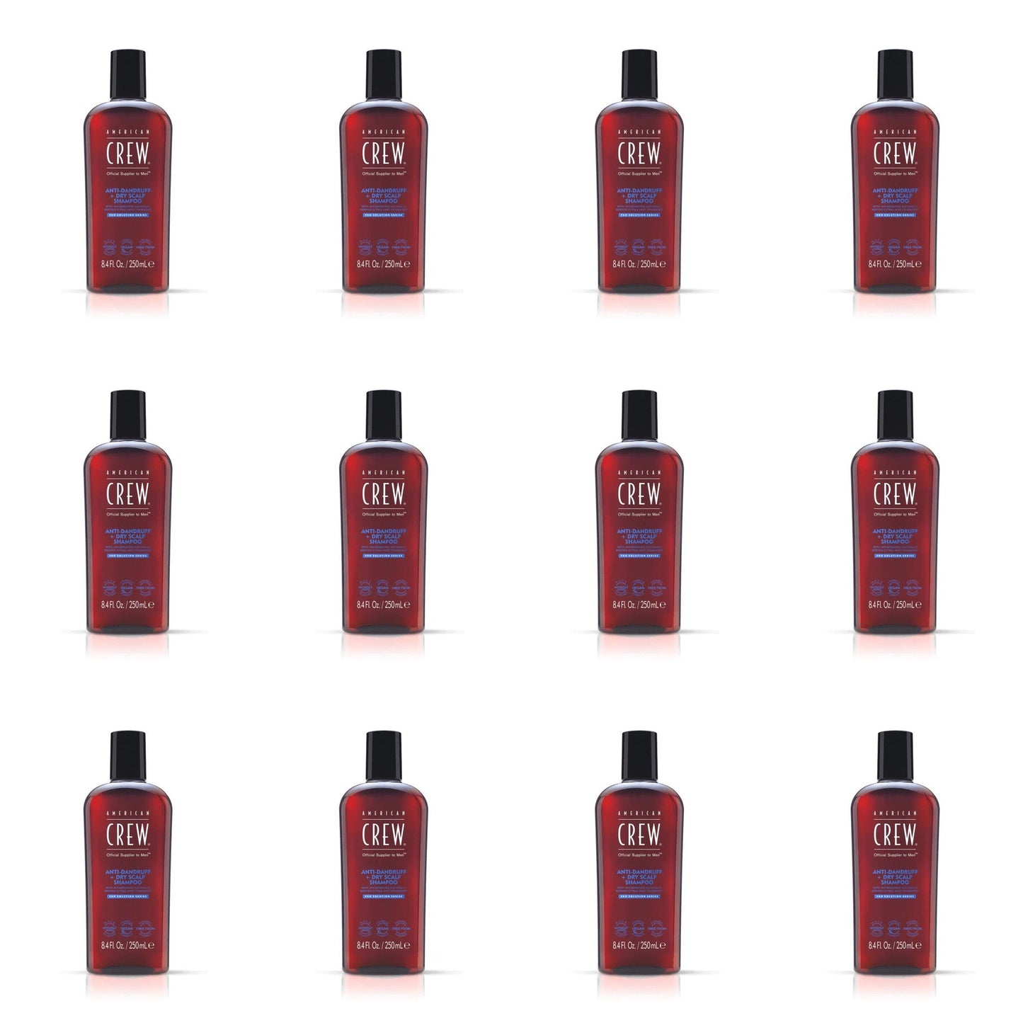 American Crew Anti-Dandruff and Dry Scalp Shampoo 250ml 12 Pack