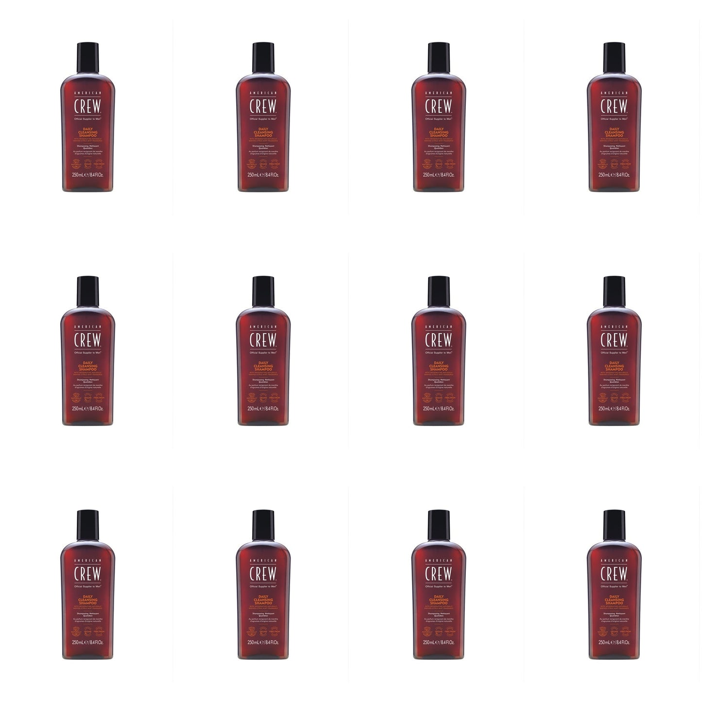American Crew Daily Cleansing Shampoo 250ml 12 Pack