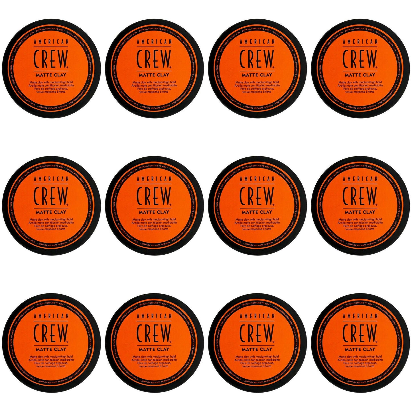 American Crew Matte Clay 85g 12 Pack