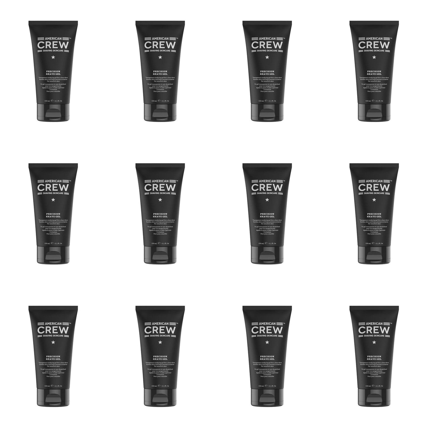 American Crew Shaving Skincare Precision Shave Gel 150ml 12 Pack