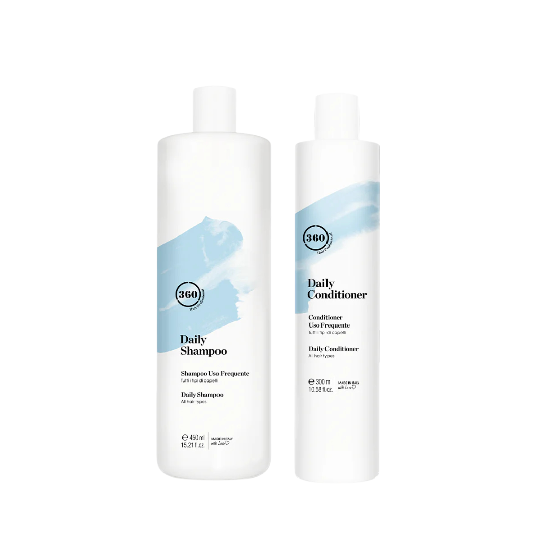 360 Daily Shampoo 450ml & Conditioner 300ml Duo