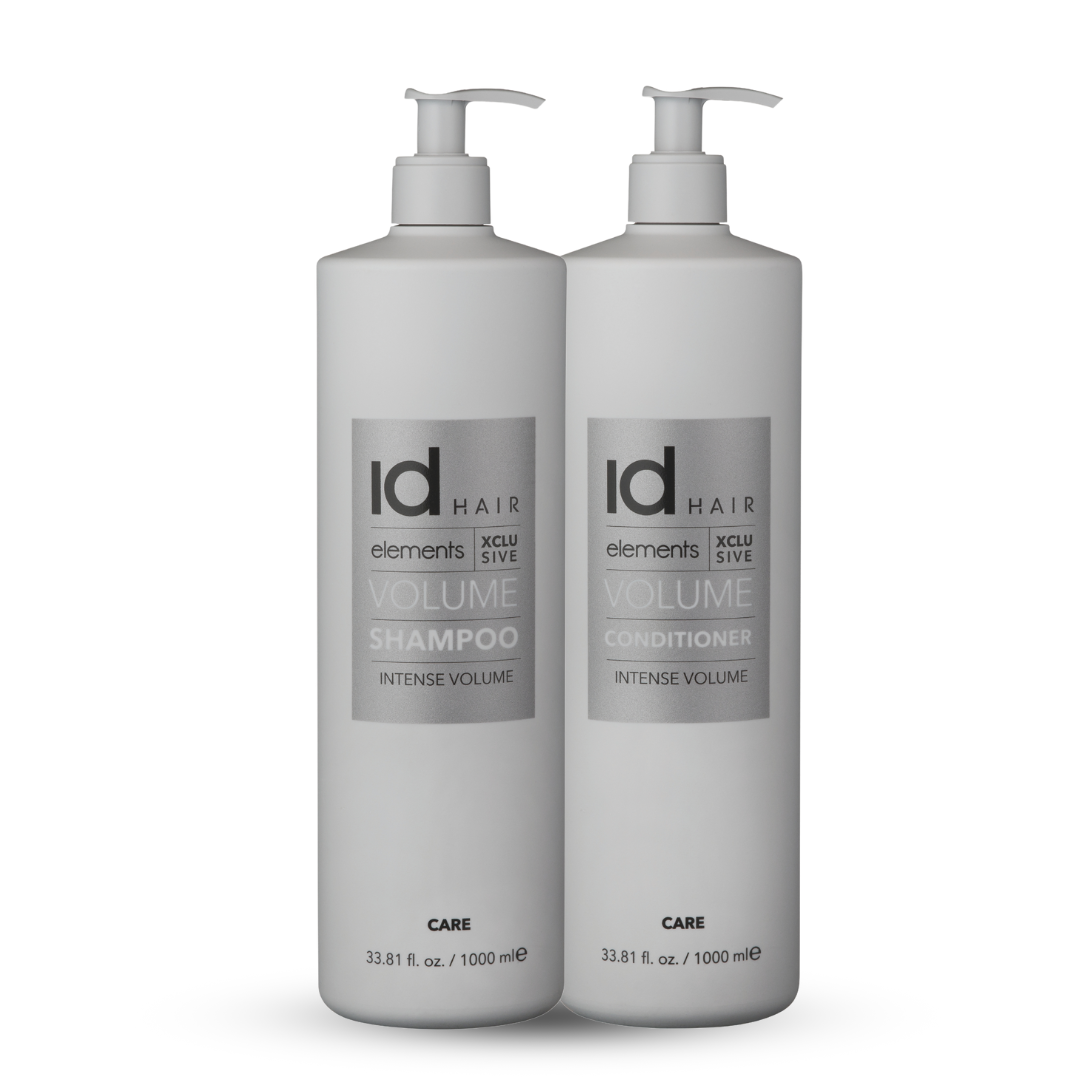 idHAIR Elements Xclusive Volume Shampoo & Conditioner 1000ml Duo