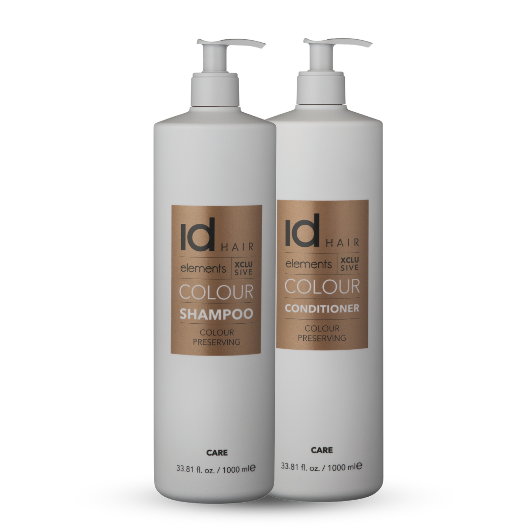 idHAIR Elements Xclusive Colour Shampoo & Conditioner 1000ml Duo