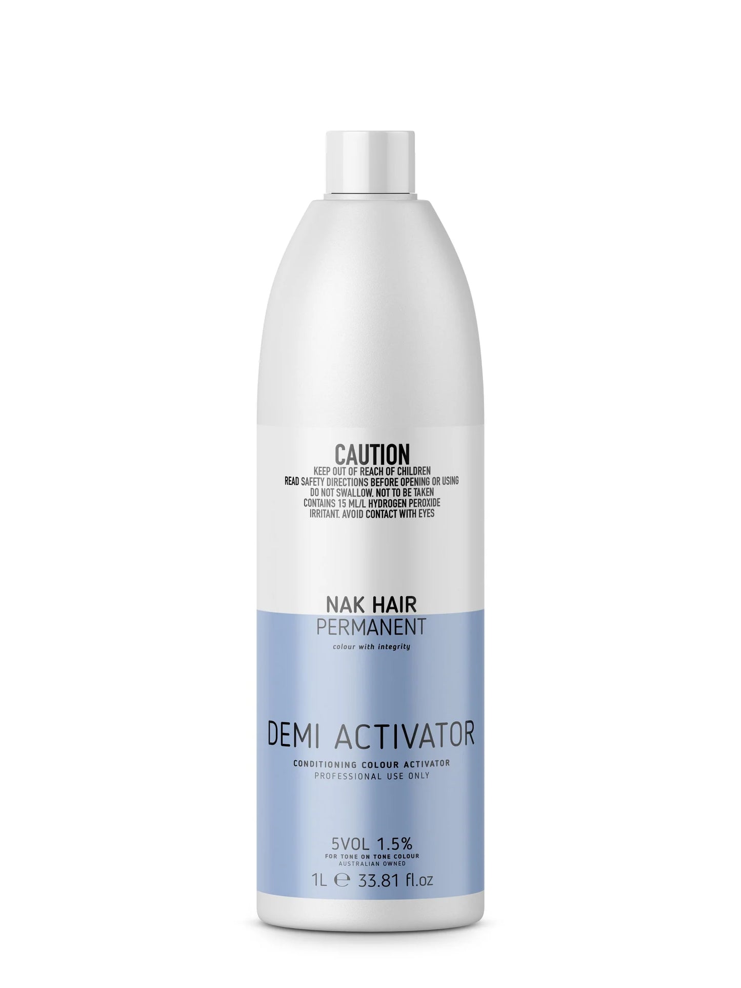 NAK 5Vol Demi Activator 1.5% 1000ml - Salon Warehouse