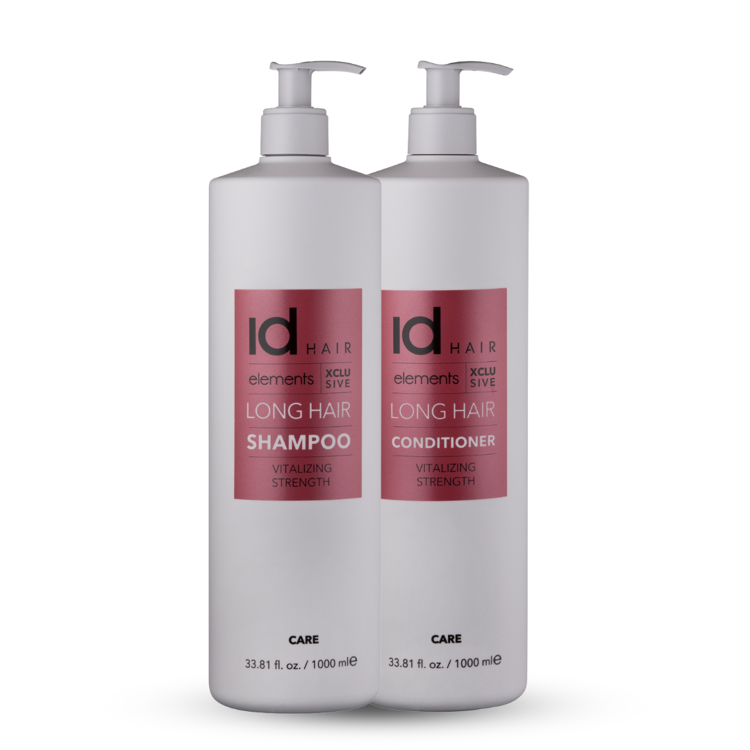 idHAIR Elements Xclusive Long Hair Shampoo & Conditioner 1000ml Duo