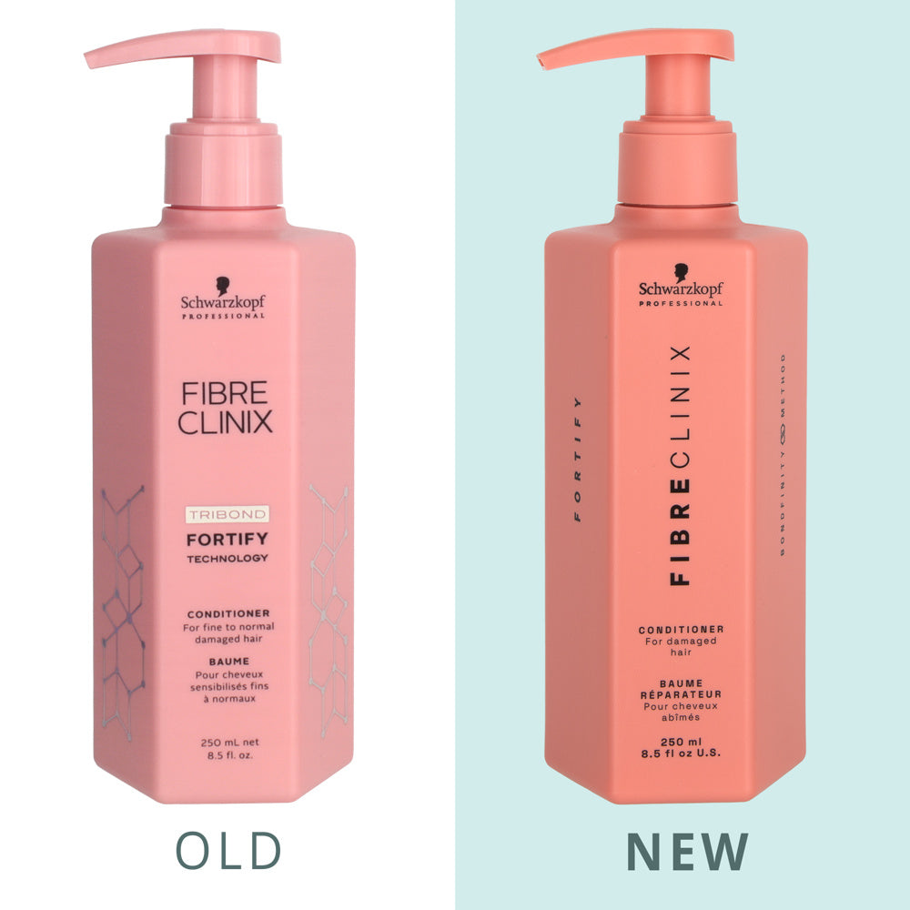 Schwarzkopf Professional Fibre Clinix Fortify Shampoo 300ml & Conditioner 250ml Duo