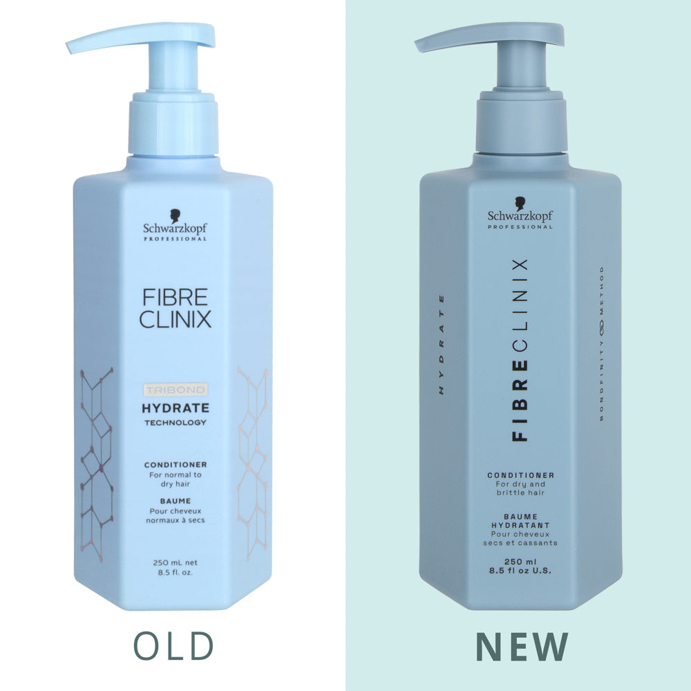 Schwarzkopf Professional Fibre Clinix Hydrate Shampoo 300ml & Conditioner 250ml Duo