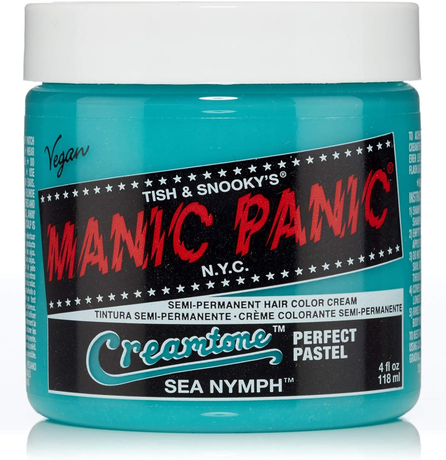 Manic Panic Sea Nymph Creamtones Jar 118ml - Salon Warehouse