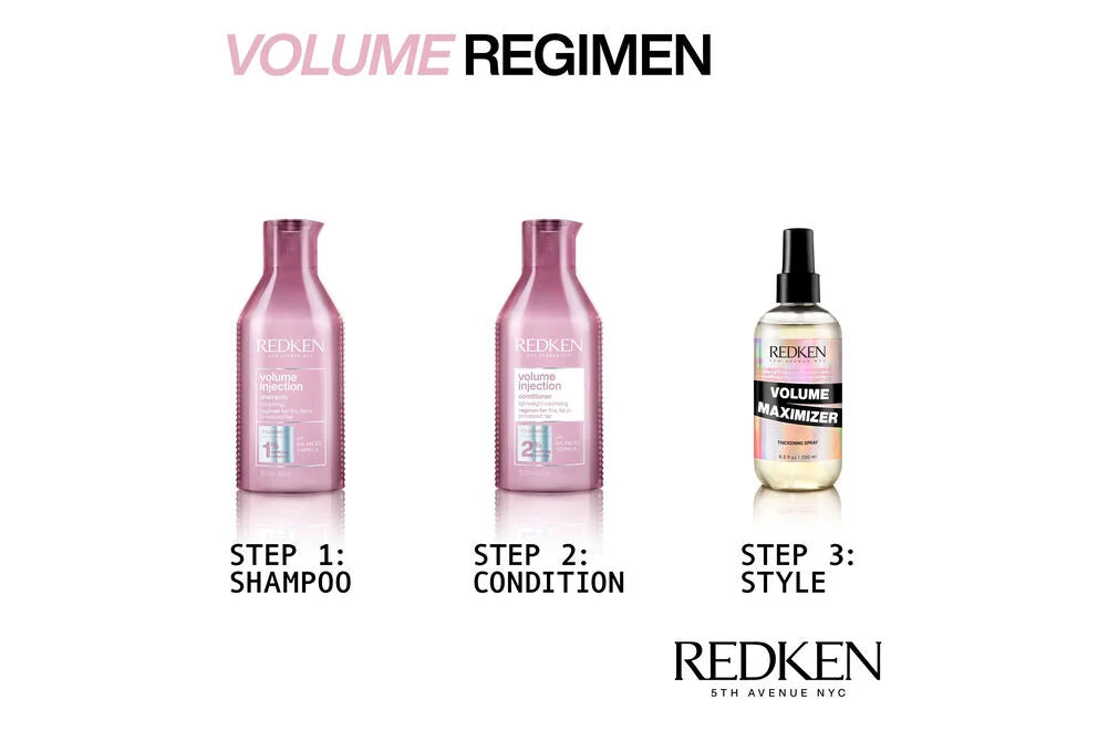 Redken Volume Maximizer Thickening Spray 250ml Trio