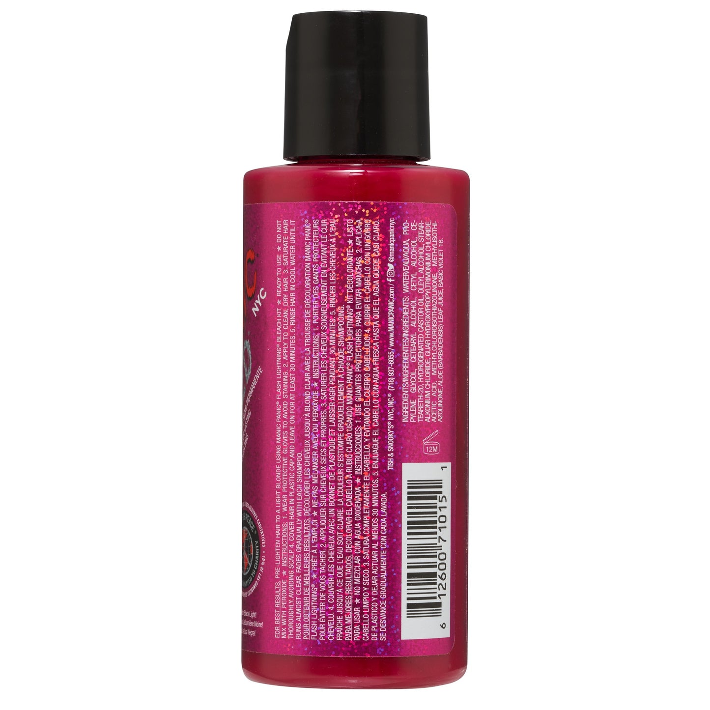 Manic Panic Hot Hot Pink Amplified Bottle 118ml - Salon Warehouse
