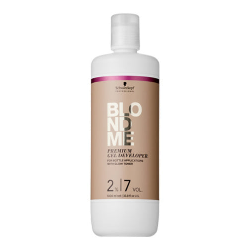 Schwarzkopf Professional BlondMe NEW Premium Gel Developer 2%- 7 Vol. 1000ml and NEW Clay lightener 350g
