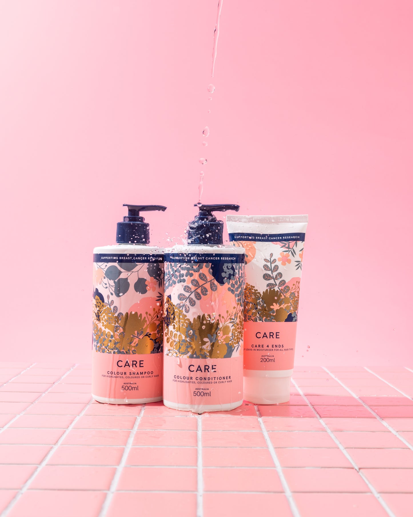 NAK Hair Care colour Shampoo, Conditioner & Ends Trio - Salon Warehouse