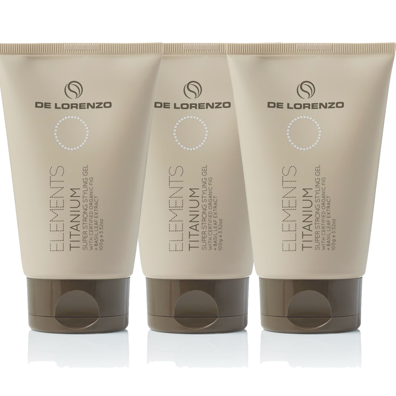 De Lorenzo Elements Titanium 100g Trio - Salon Warehouse