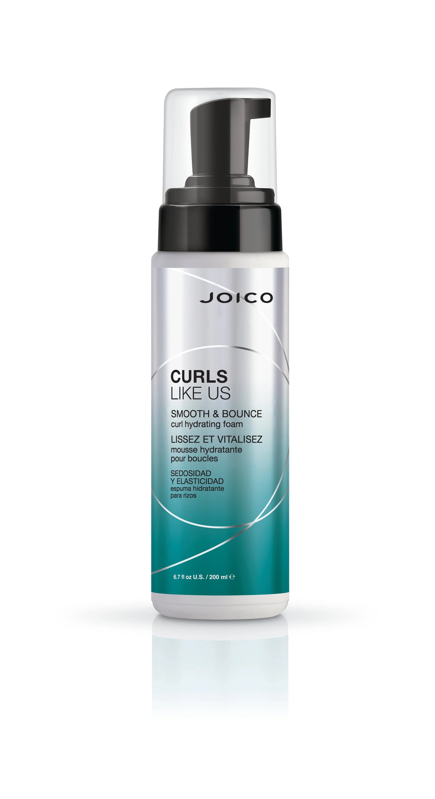 Joico Curls Like Us Smooth & Bounce Curl Hydrating Foam 200ml - Salon Warehouse