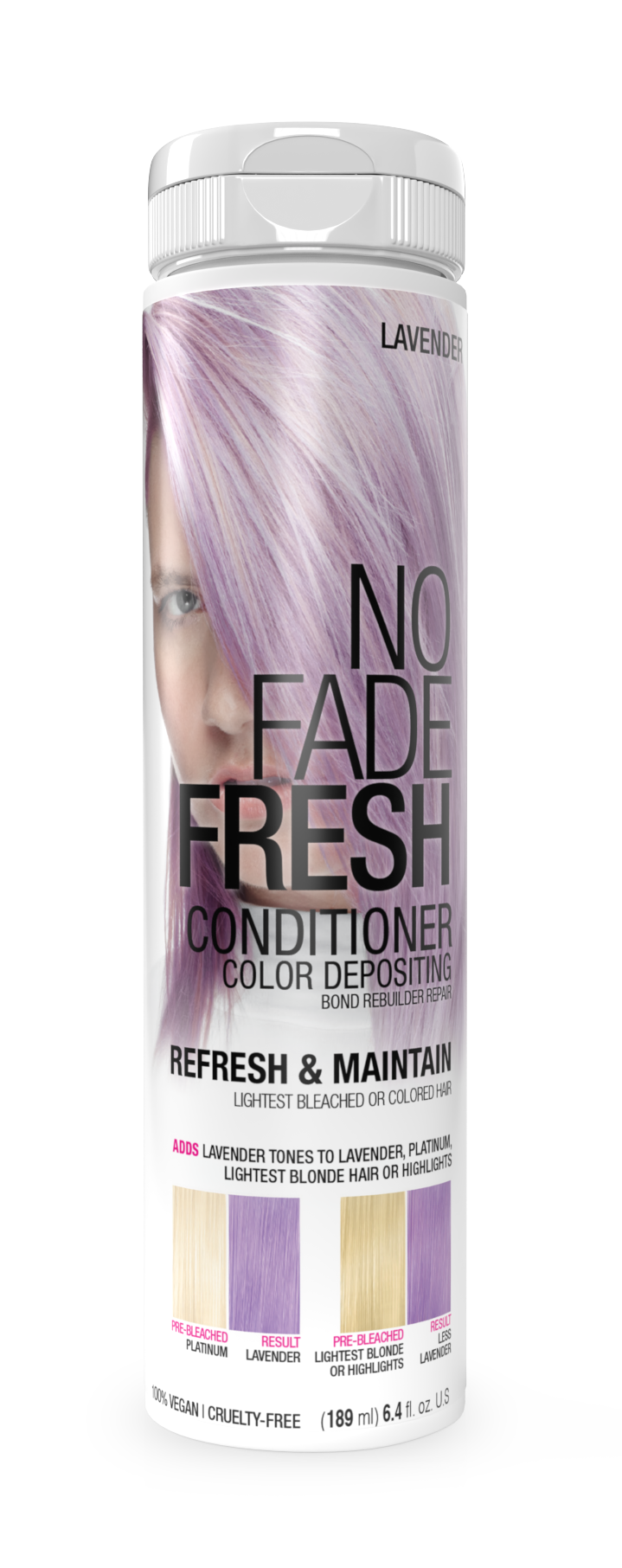 No Fade Fresh Semi Permanent Colour Depositing Conditioner Lavender 189ml
