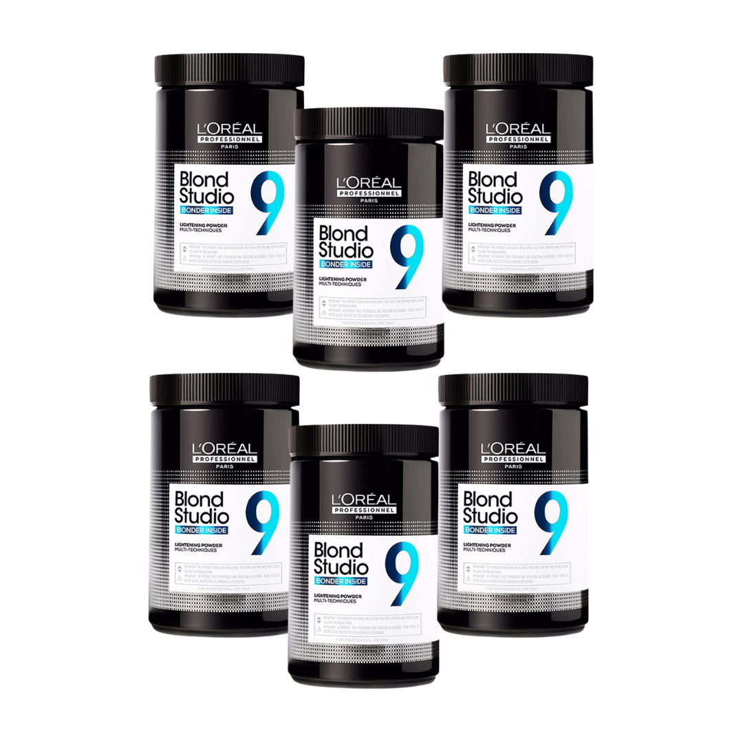 L'Oreal Blond Studio 9 with Bonder Inside 500g (6 Pack)