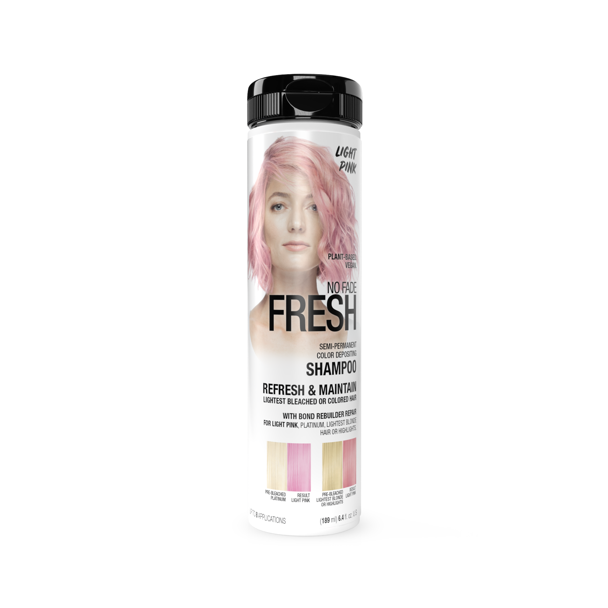 No Fade Fresh Colour Depositing Shampoo Light Pink 189ml – Salon Warehouse