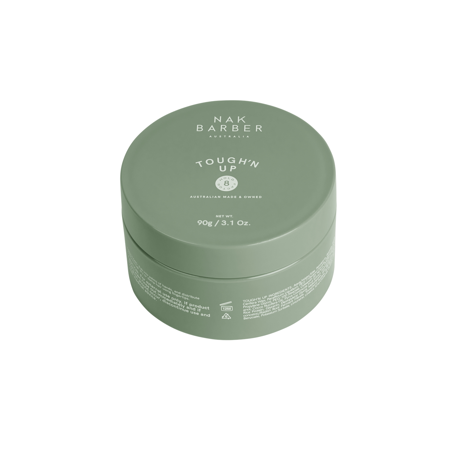 NAK Hair Barber Toughn Up 90g - Salon Warehouse