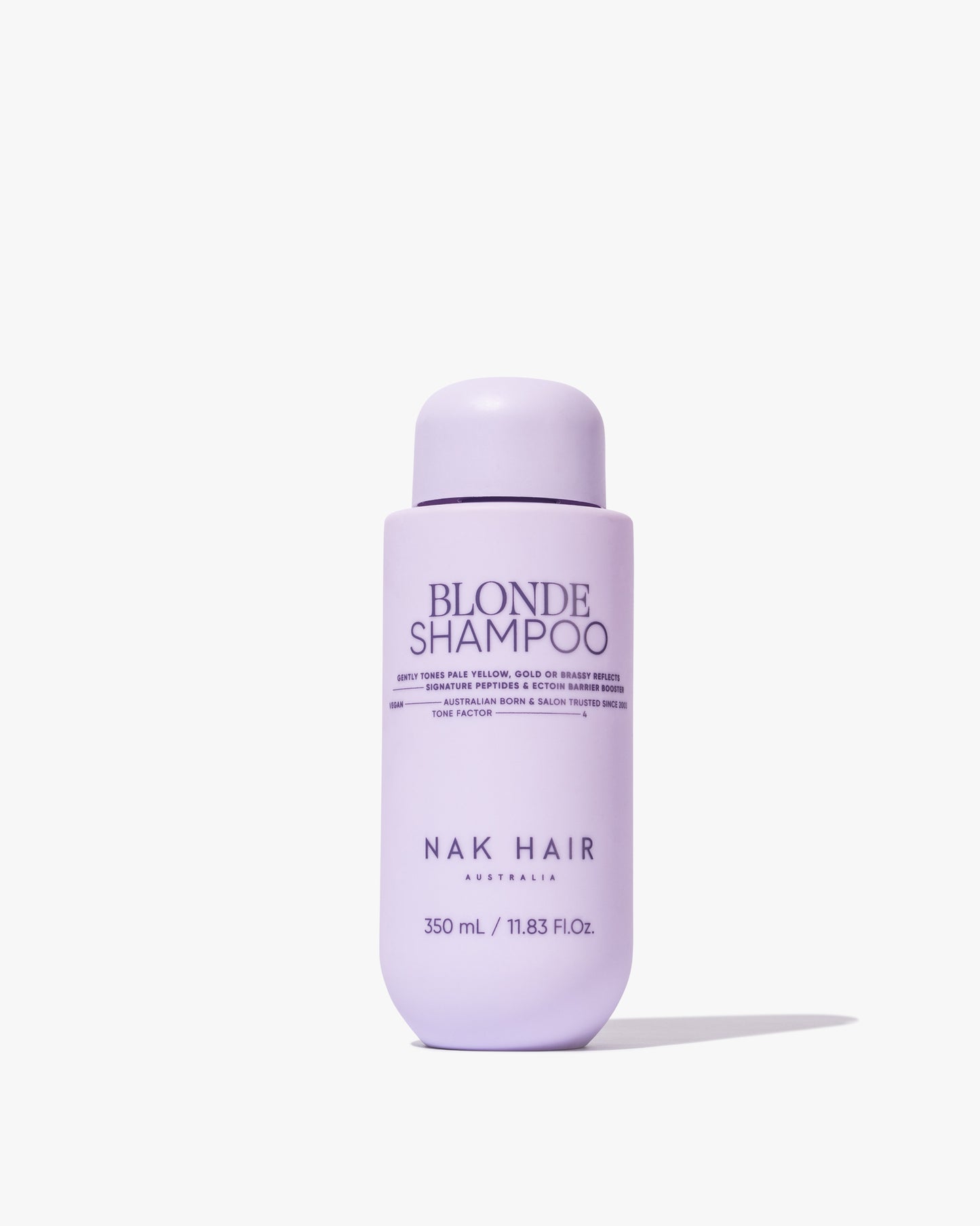 NAK Signature Blonde Shampoo 350ml NEW - Salon Warehouse