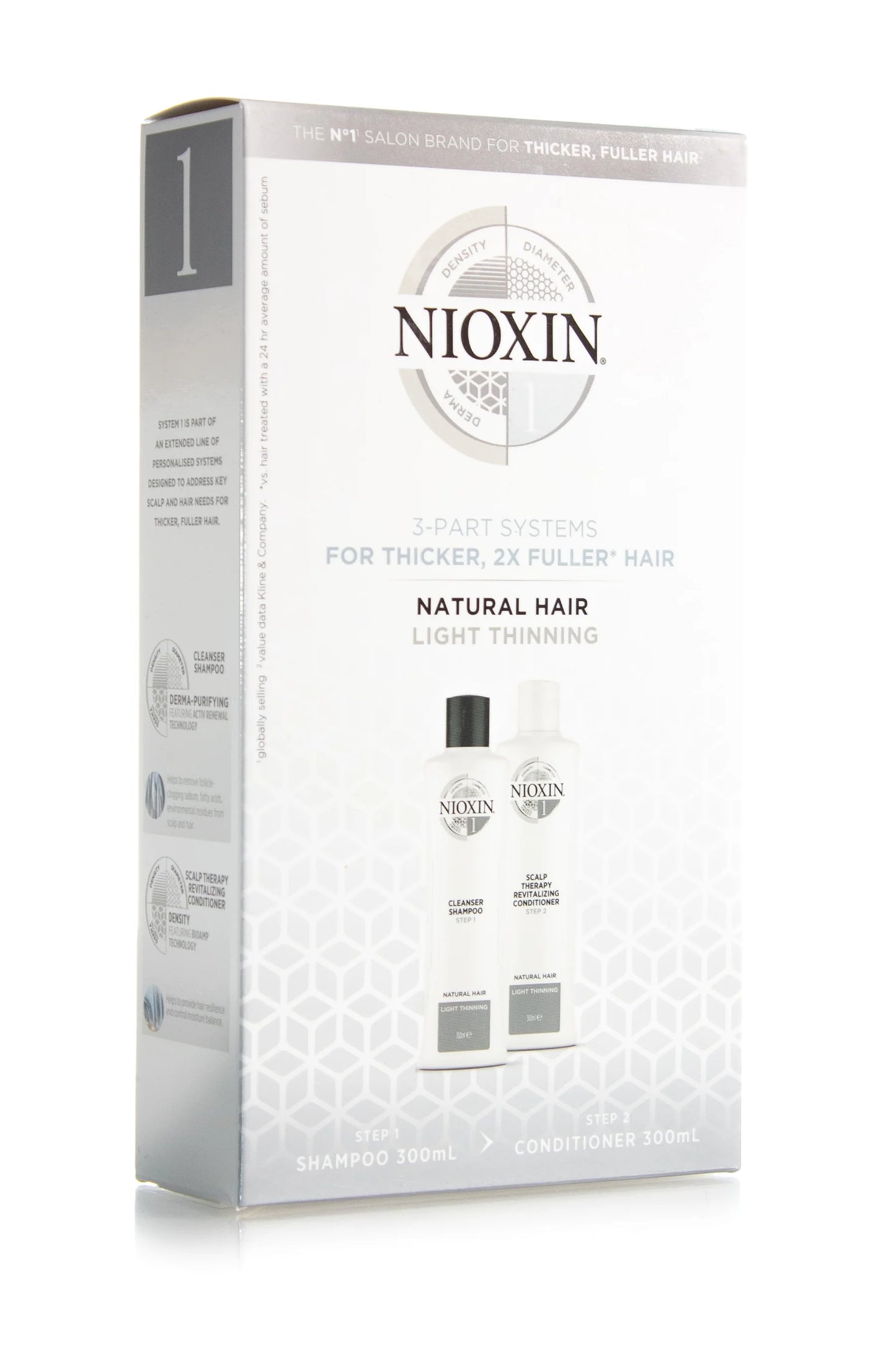 Nioxin System 1 Duo Pack - Shampoo & Conditioner 300ml