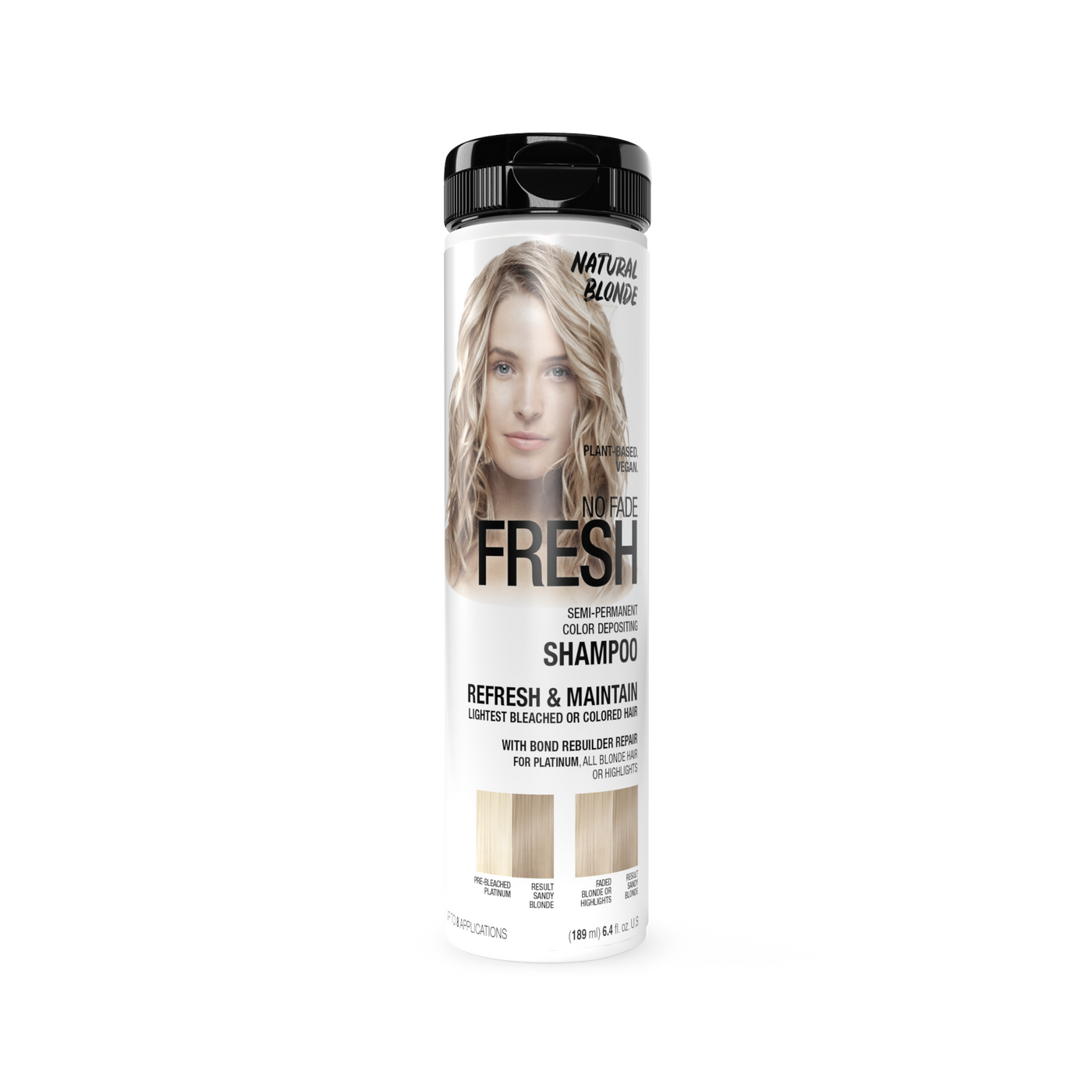 No Fade Fresh Semi Permanent Colour Depositing Shampoo Natural Blonde 189ml