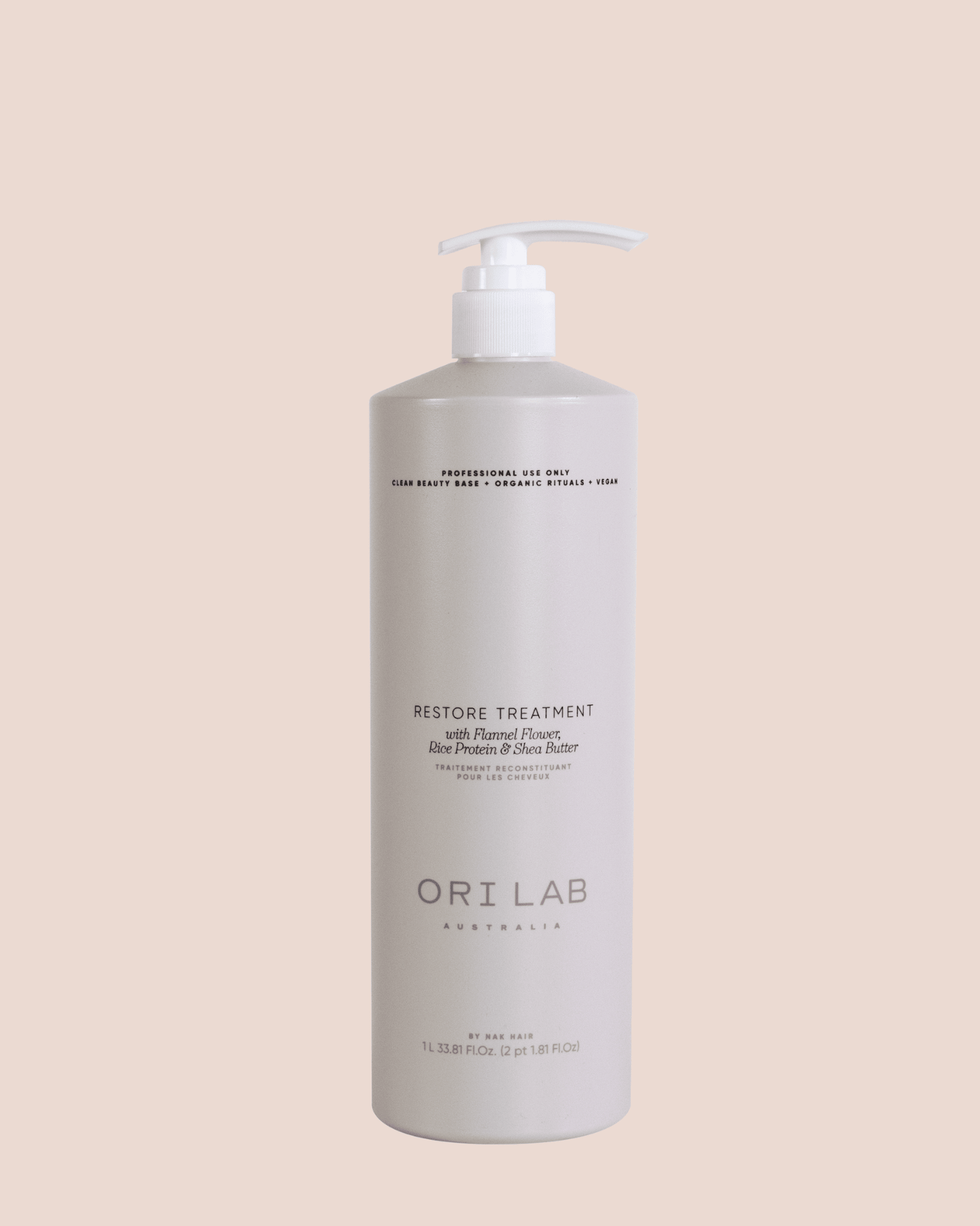 NAK Hair ORI Restore Treatment 1000ml - Salon Warehouse