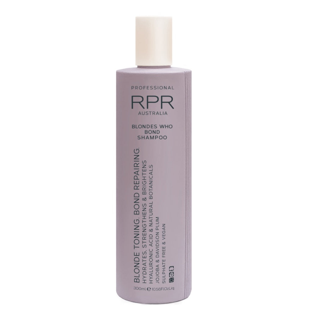 RPR Blondes Who Bond Shampoo 300ml - Salon Warehouse
