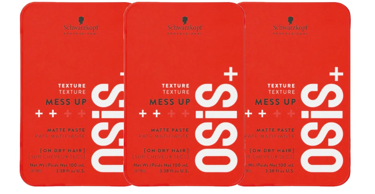 Schwarzkopf Professional Osis+ Mess Up Matte Paste 100ml Trio - Salon Warehouse