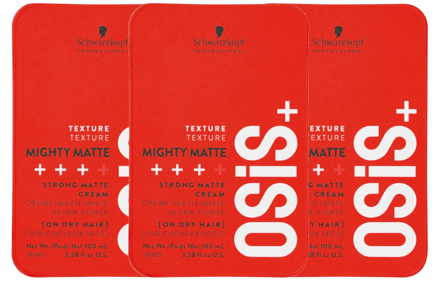 Schwarzkopf Professional Osis+ Mighty Matte Strong Cream 100ml Trio - Salon Warehouse