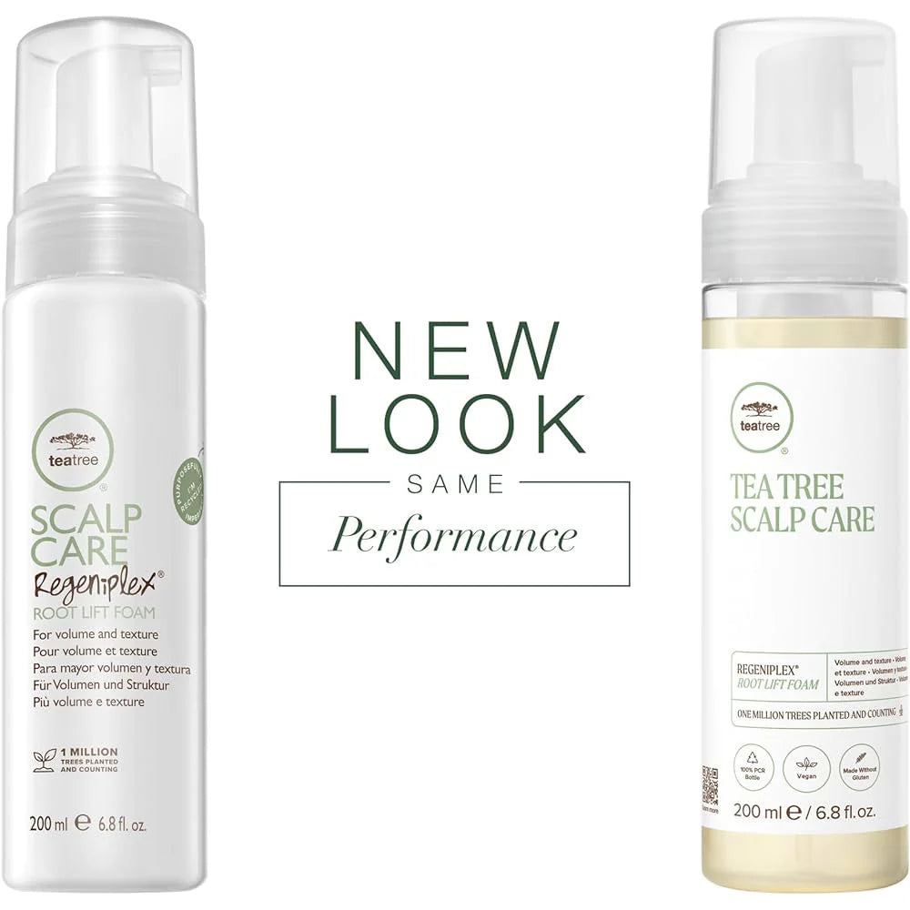 Paul Mitchell Tea Tree Scalp Care Regeniplex Root Lift Foam 200ml Trio NEW