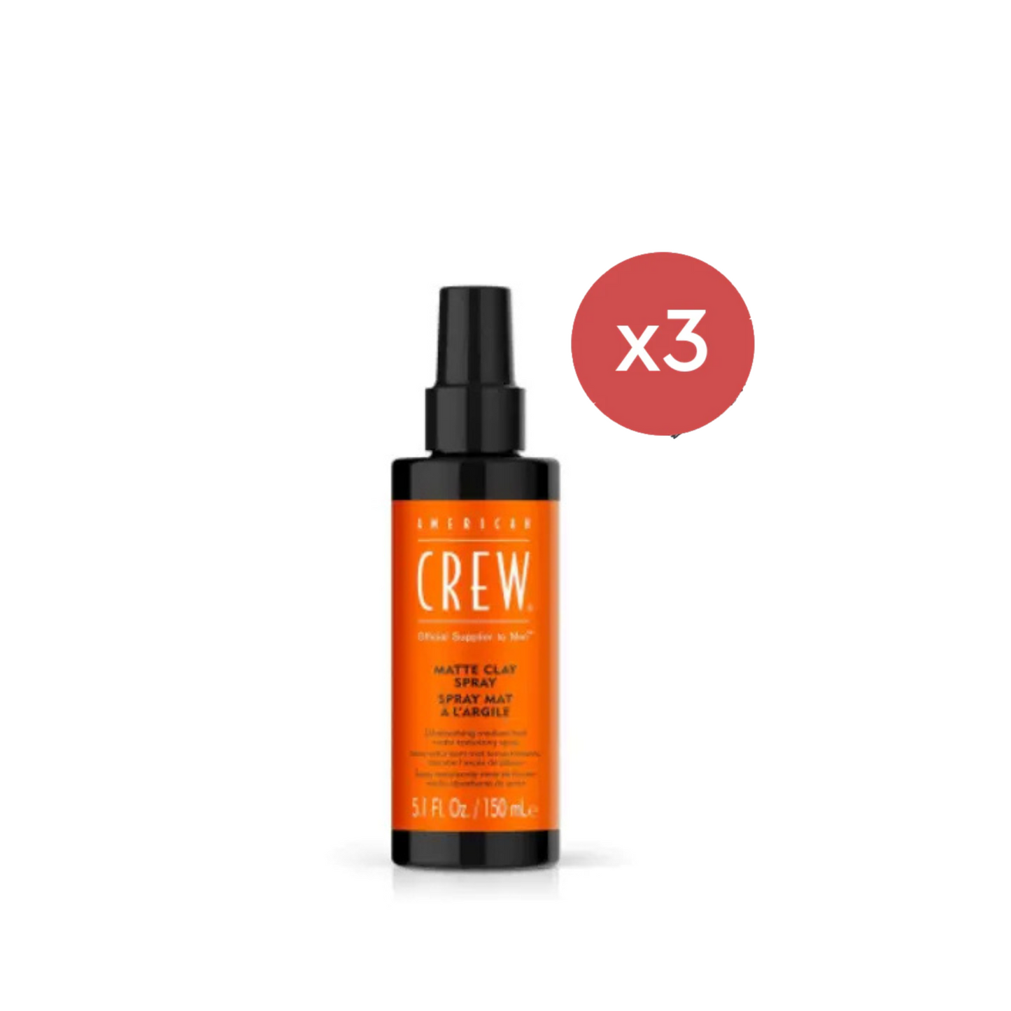 American Crew Matte Clay Spray 150ml Trio - Salon Warehouse