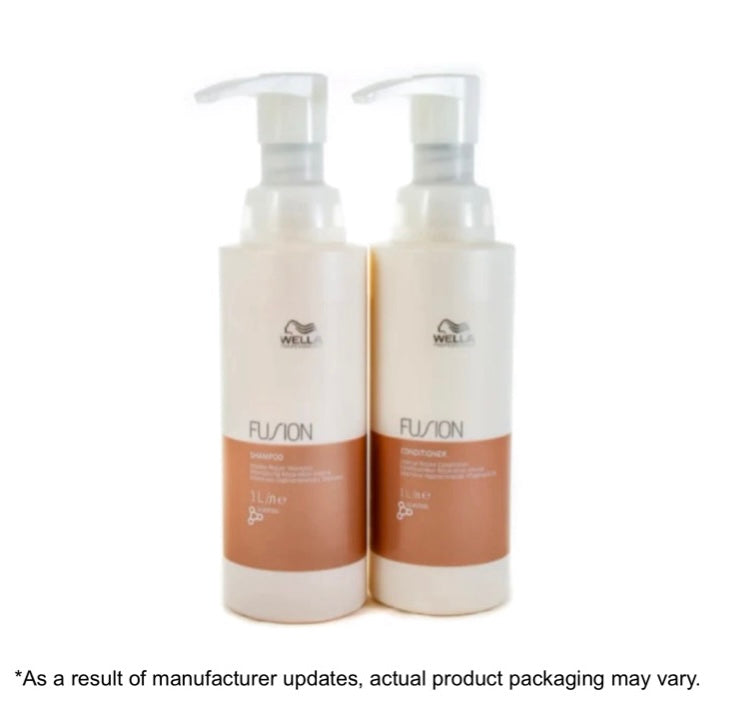 Wella Fusion Shampoo Conditioner 1000ml Duo Salon Warehouse Salon