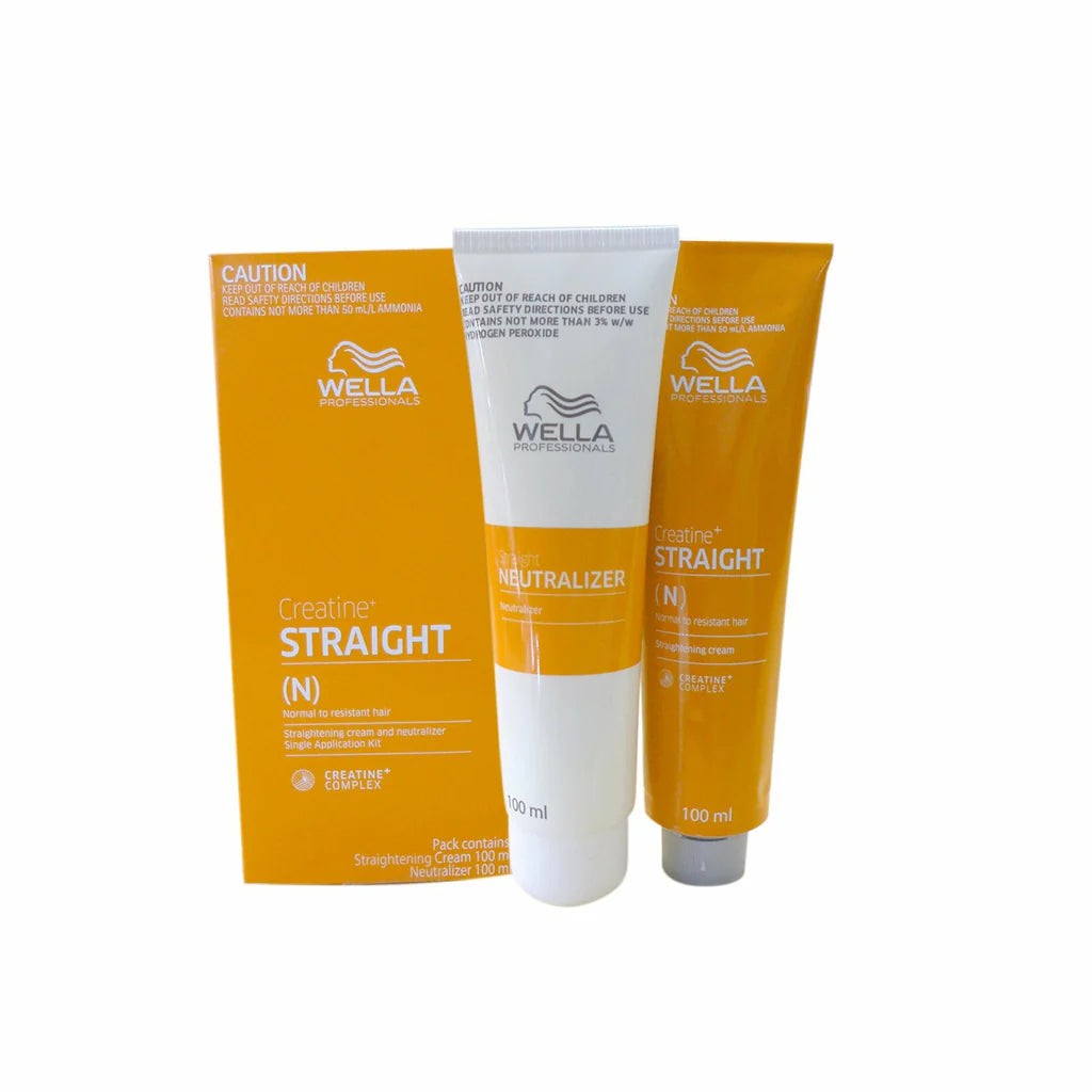 Wella Straight Creatine+ Normal to Resistant Hair (N) 100ml - Salon Warehouse