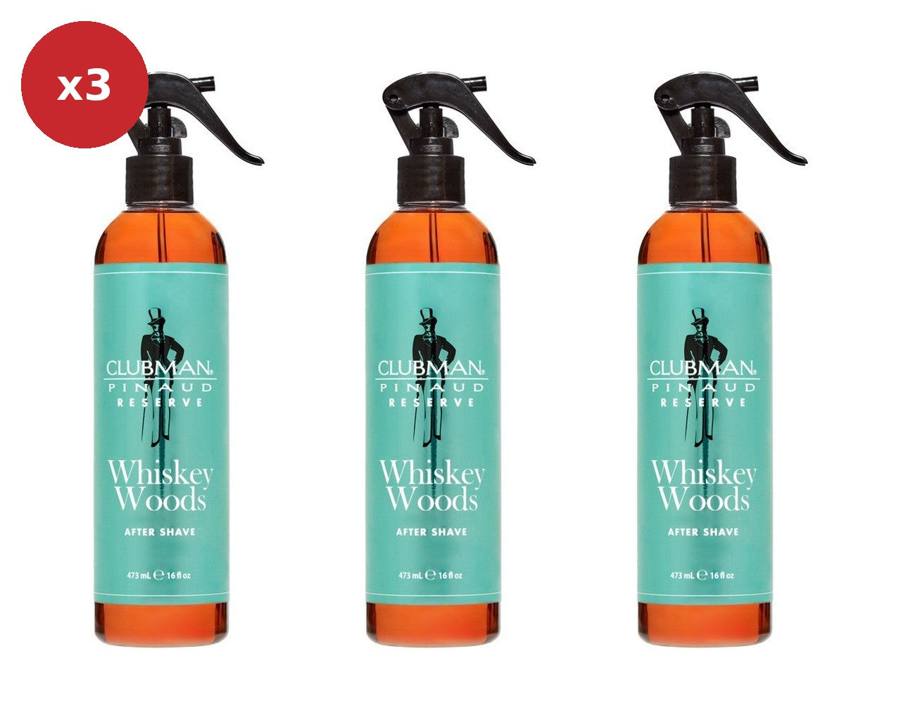 Clubman Pinaud Whiskey Woods 473ml Trio
