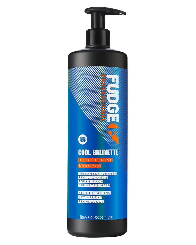 Fudge Cool Brunette Blue Toning Shampoo  1L