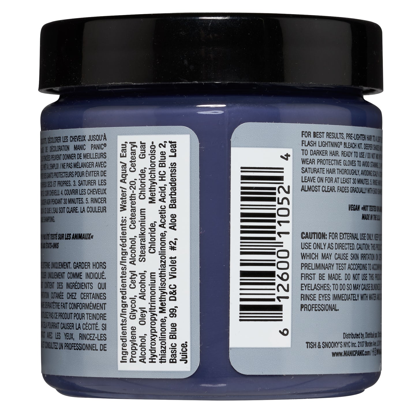 Manic Panic Blue Steel Jar 118ml - Salon Warehouse