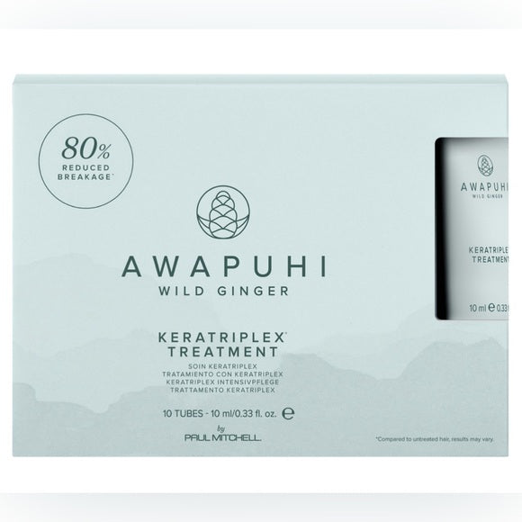 Paul Mitchell Awapuhi Wild Ginger KeraTriplex Treatment 10pk 10ml