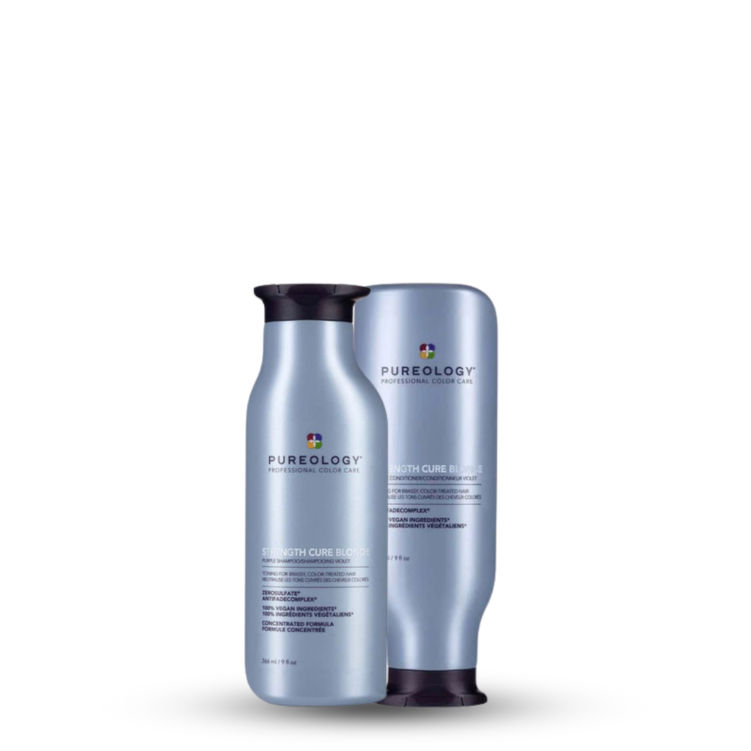 Pureology Strength Cure Blonde Shampoo & Conditioner 266ml Duo