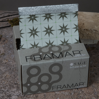 FRAMAR Neutrals Sage Pop Up Foil - 500 Sheets 12.7cm x 27.9cm
