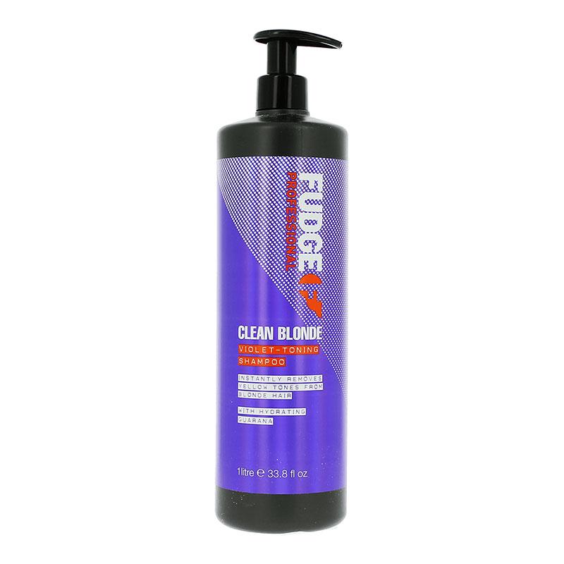 Fudge Clean Blonde Shampoo 1000ml - Salon Warehouse
