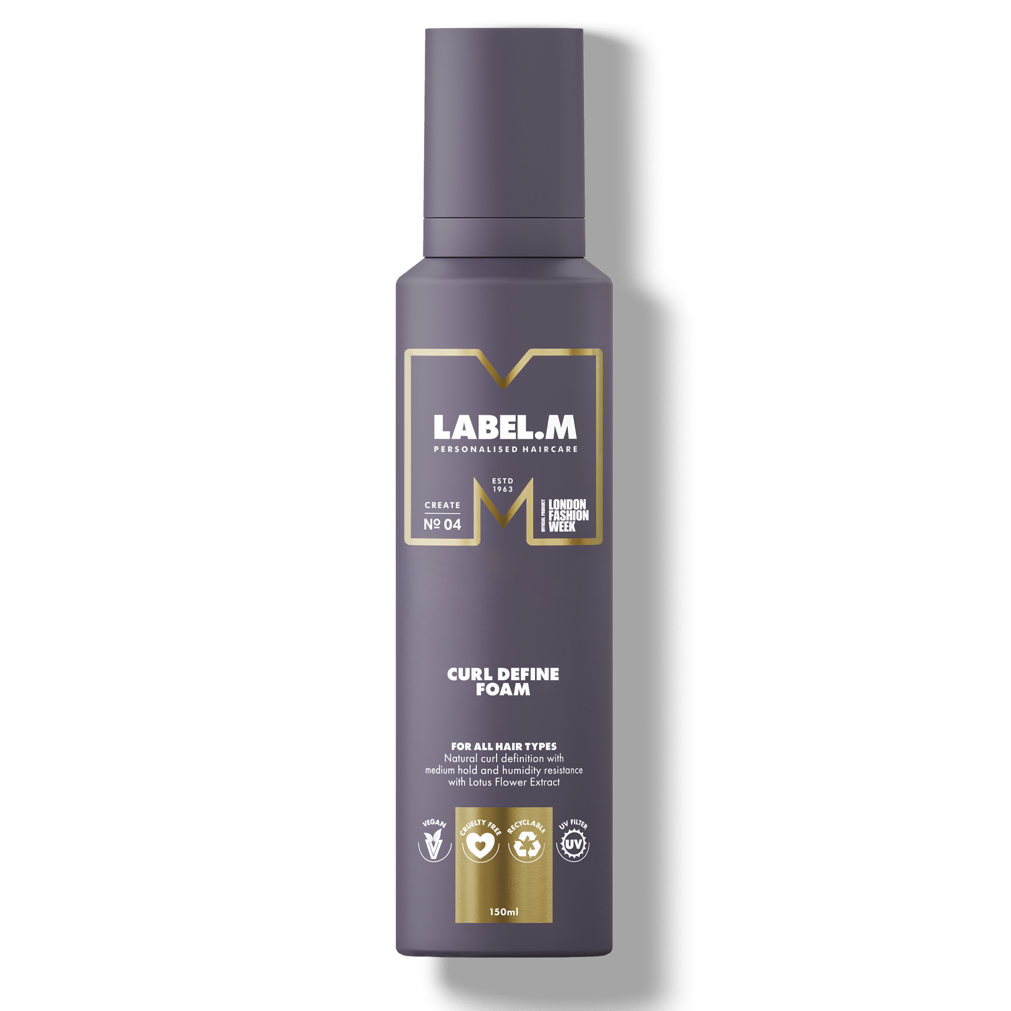 LABEL M Curl Define Foam 150ml Salon Warehouse label-m-curl-define-foam-150ml-salon-warehouse