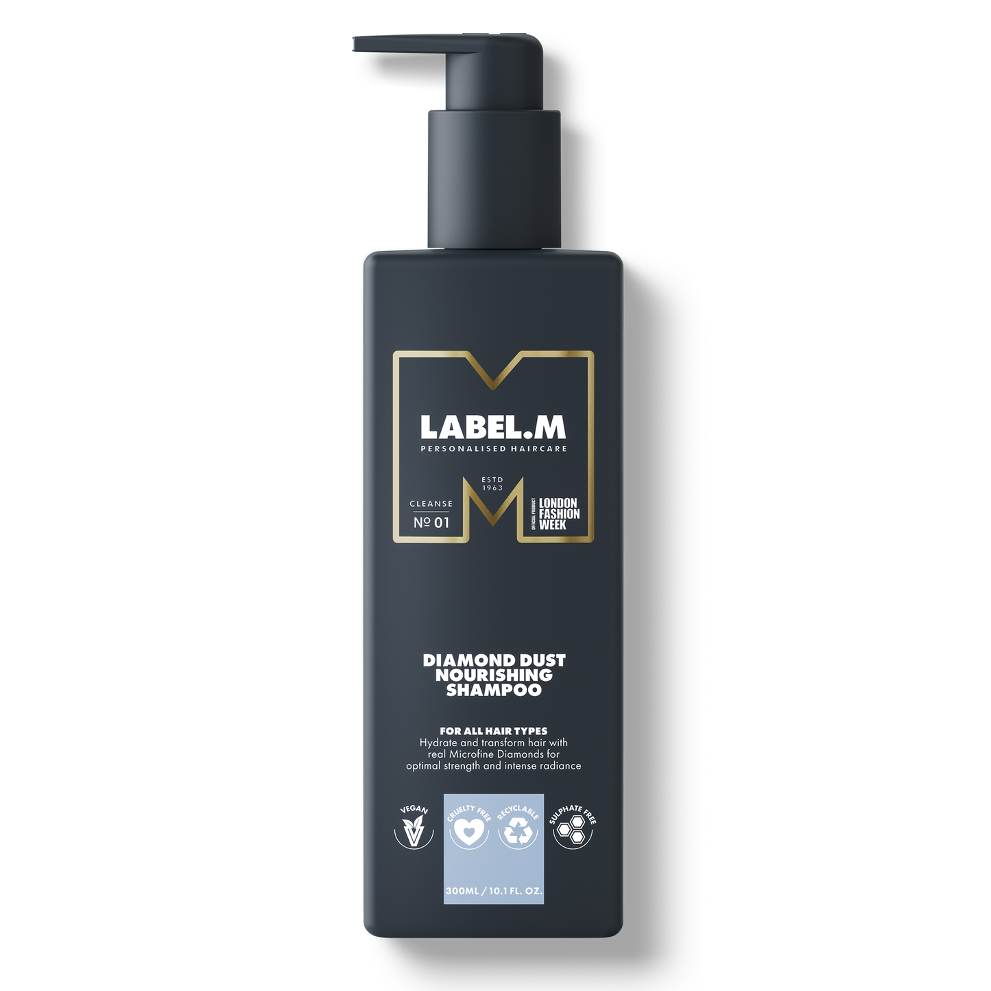 LABEL.M Diamond Dust Nourishing Shampoo - 300ml