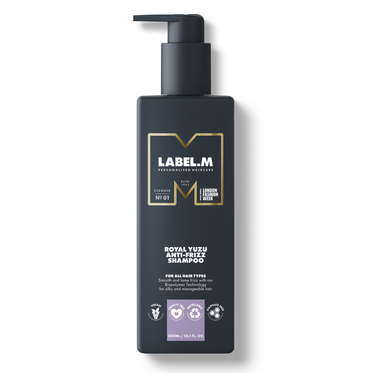 LABEL.M Royal Yuzu Anti-Frizz Shampoo - 300ml