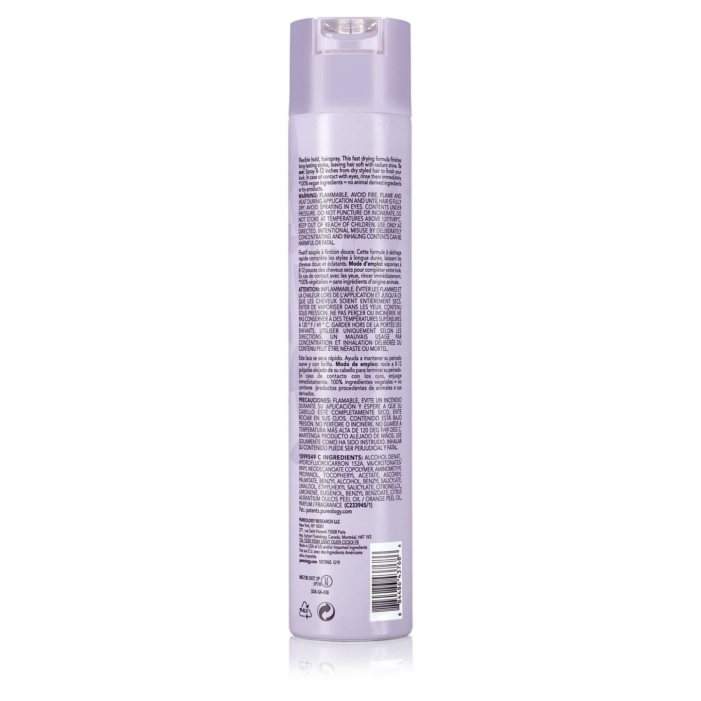 Pureology Style + Protect Soft Finish Hairspray 365ml