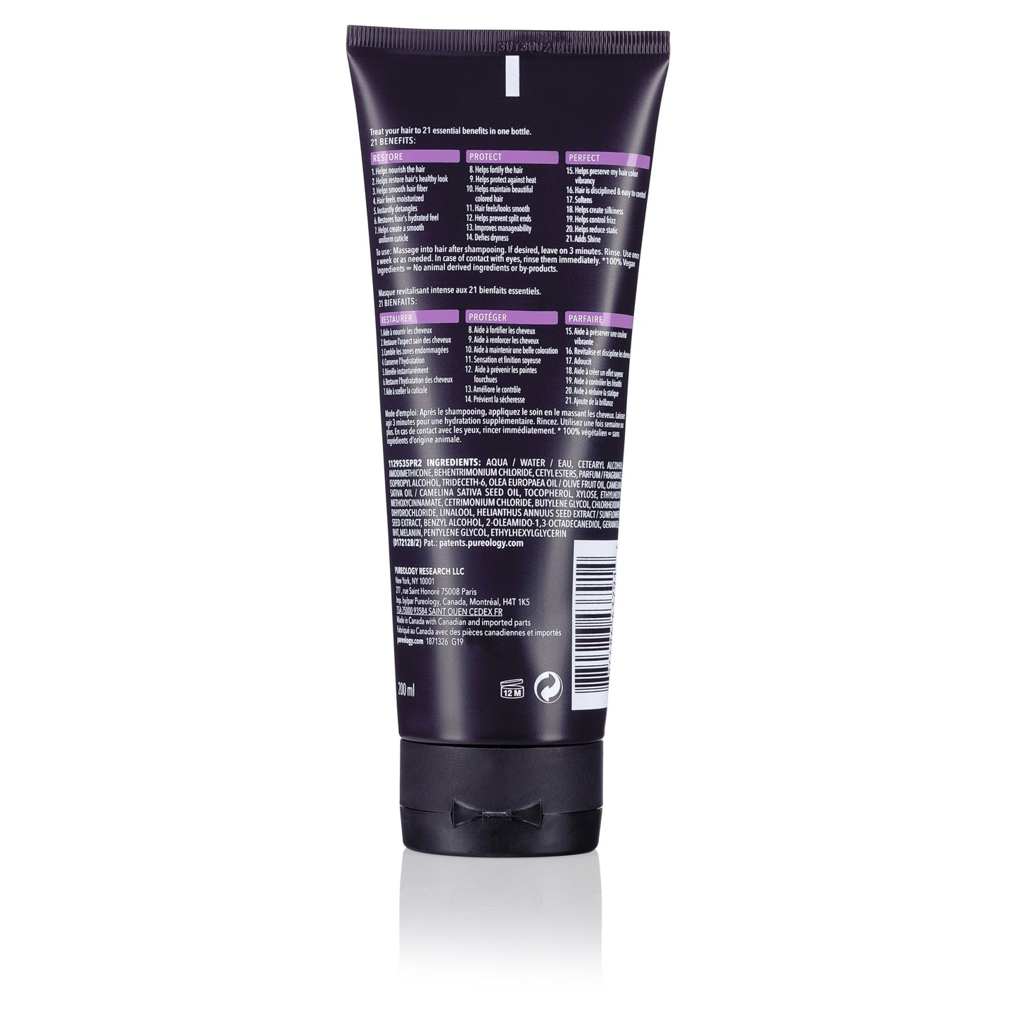Pureology Colour Fanatic Multi Tasking Deep Conditioning Masque 200ml Trio - Salon Warehouse