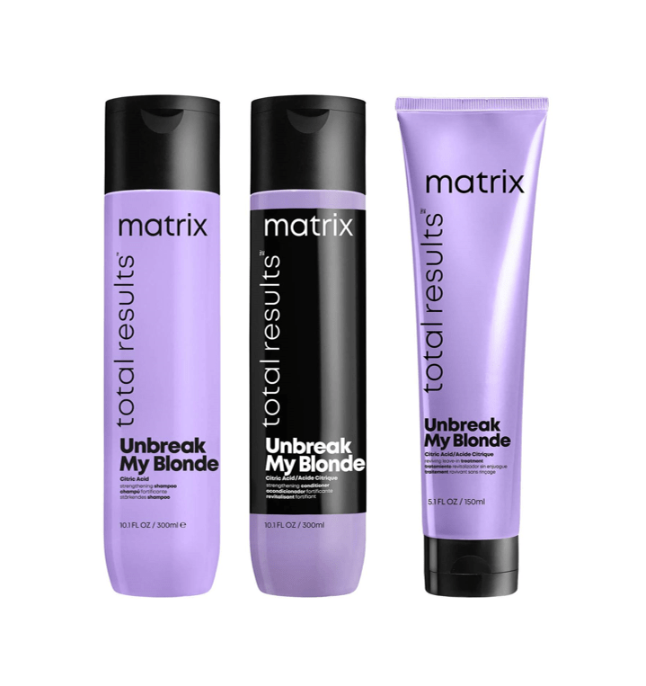 Matrix Total Results Unbreak My Blonde Shampoo Conditioner hot