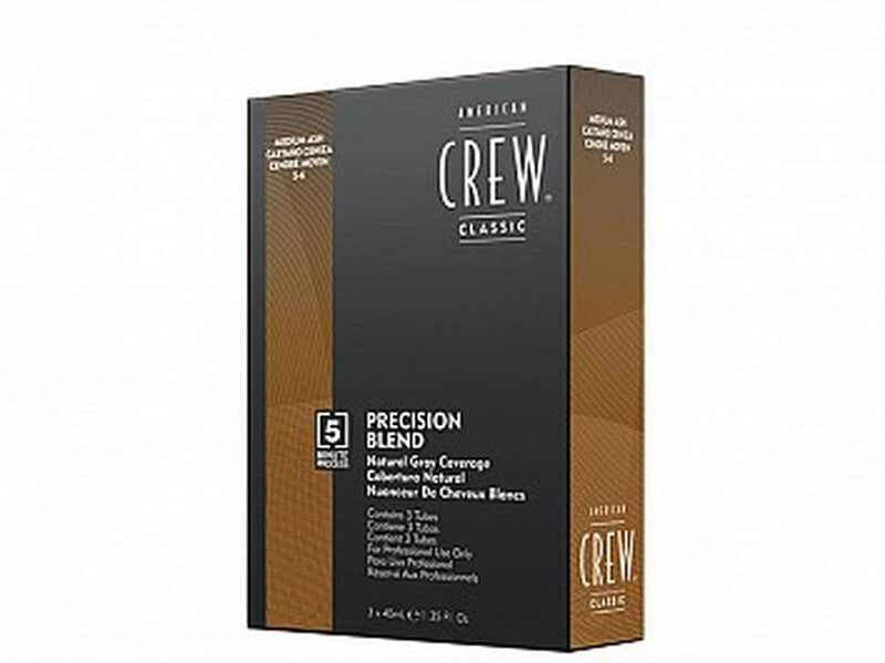 American Crew Precision Blend Medium Ash Au 5-6 3 X 4OML - Salon Warehouse