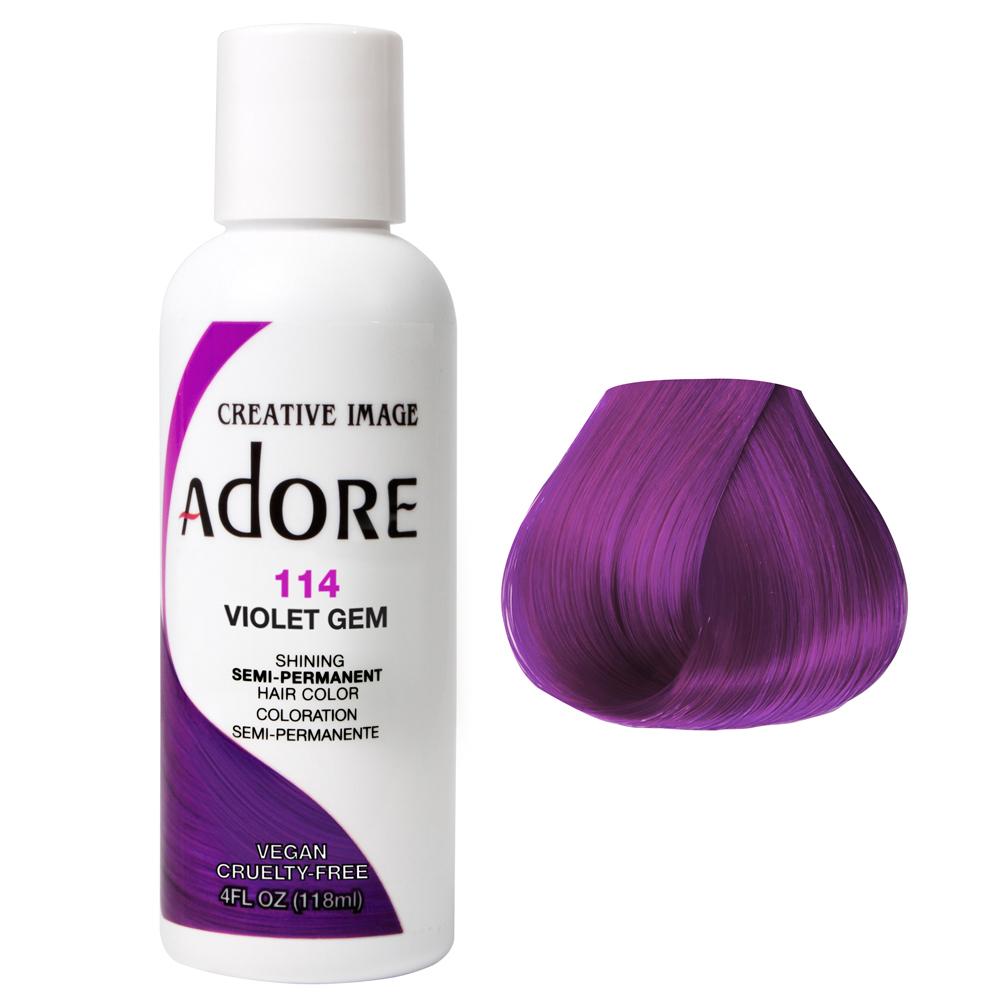 Adore Semi Permanent Color Violet Gem - Salon Warehouse