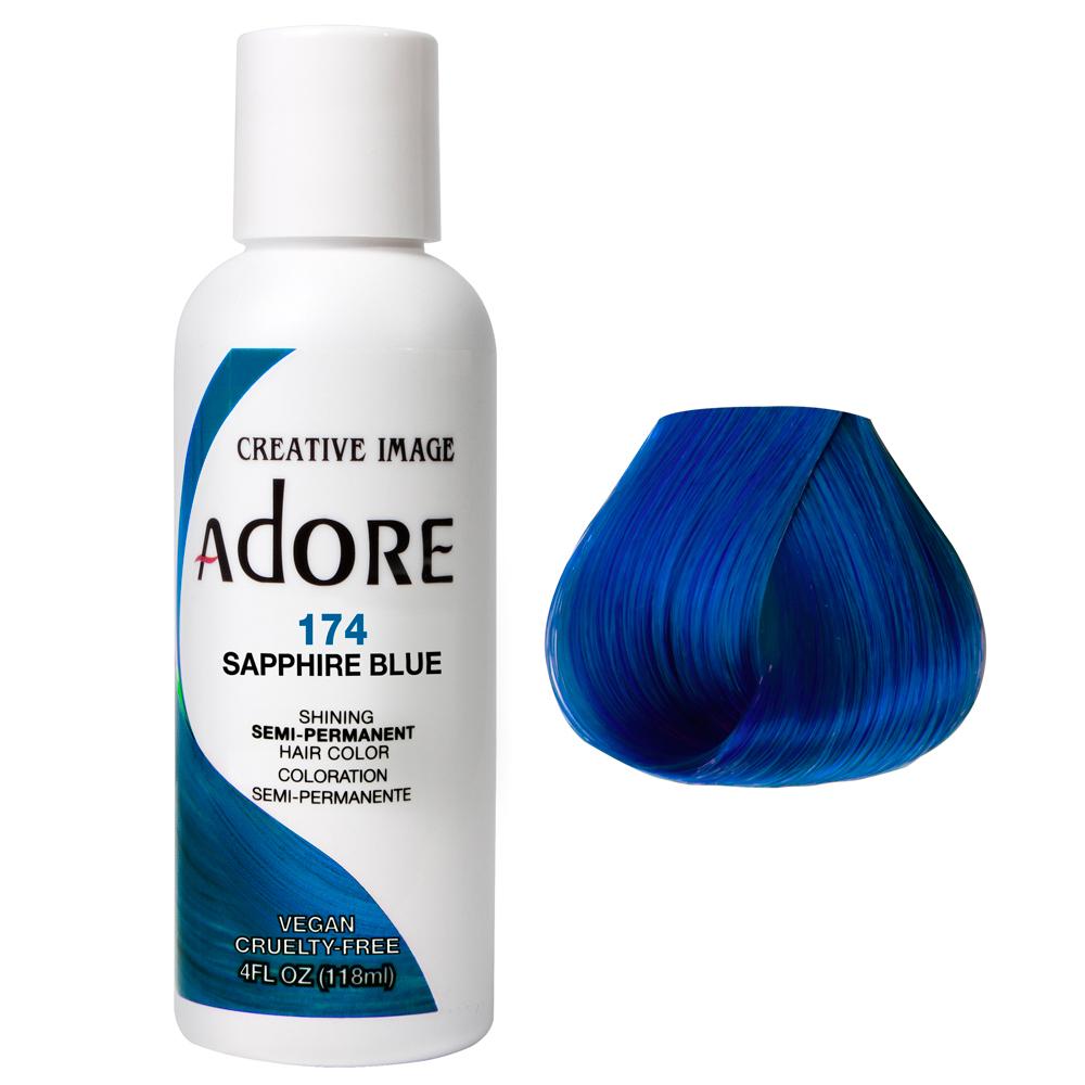 Adore Semi Permanent Color Sapphire Blue - Salon Warehouse